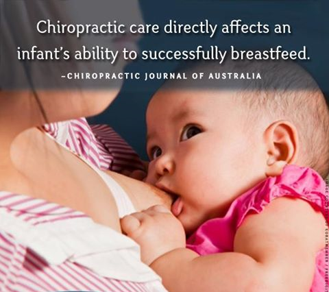 chiropractic helps breastfeeding