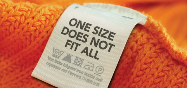 one_size_does_not_fit_all
